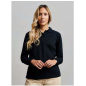 Polo coton femme HOBART 210 grs manches longues couleur MUKUA