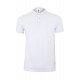 Polo GIBSON unisexe manches courtes blanc MUKUA