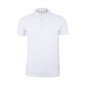Polo GIBSON 210 grs unisexe manches courtes blanc MUKUA