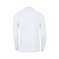 Polo CLIFTON 210 grs unisexe manches longues blanc MUKUA Polo CLIFTON 210 grs unisexe manches longues blanc MUKUA
