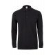 Polo CLIFTON unisexe manches longues couleur MUKUA