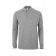 Polo CLIFTON unisexe manches longues couleur MUKUA