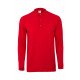 Polo CLIFTON unisexe manches longues couleur MUKUA
