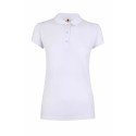 Polo femme NOBBY manches courtes blanc MUKUA