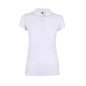 Polo femme NOBBY 210 grs manches courtes blanc MUKUA