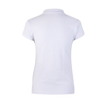 Polo femme NOBBY manches courtes blanc MUKUA