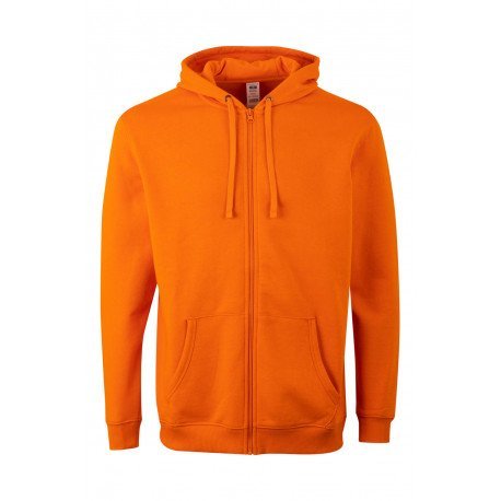 Sweat-shirt à capuche zippée BYRON unisexe MUKUA