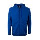 Sweat-shirt à capuche zippée BYRON unisexe MUKUA