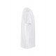 T-shirt coton LAKE unisexe manches courtes blanc MUKUA
