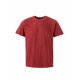 T-shirt coton LAKE unisexe manches courtes couleur MUKUA