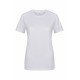 T-shirt coton femme MELBOURNE manches courtes blanc MUKUA