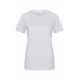 T-shirt coton femme MELBOURNE manches courtes blanc MUKUA