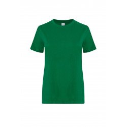 T-shirt coton femme MELBOURNE manches courtes couleur MUKUA