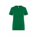 T-shirt coton femme MELBOURNE manches courtes couleur MUKUA