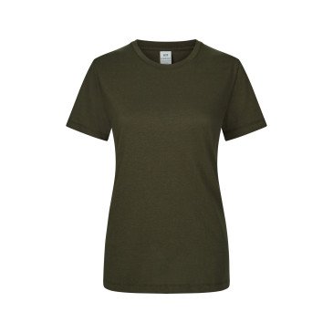 T-shirt coton femme MELBOURNE manches courtes couleur MUKUA