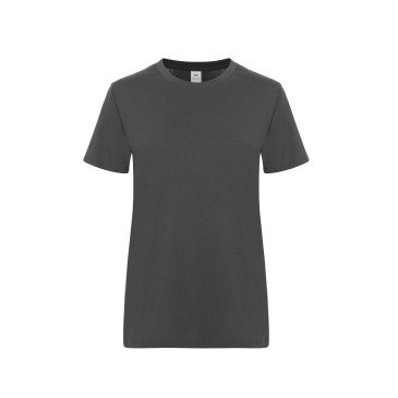 T-shirt coton femme MELBOURNE manches courtes couleur MUKUA