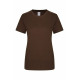 T-shirt coton femme MELBOURNE manches courtes couleur MUKUA