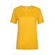 T-shirt coton femme MELBOURNE manches courtes couleur MUKUA