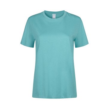 T-shirt coton femme MELBOURNE manches courtes couleur MUKUA