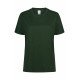 T-shirt coton femme MELBOURNE manches courtes couleur MUKUA