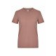 T-shirt coton femme MELBOURNE manches courtes couleur MUKUA