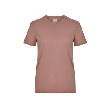 T-shirt coton femme MELBOURNE manches courtes couleur MUKUA