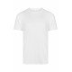 T-shirt polyester DERBY unisexe manches courtes blanc MUKUA