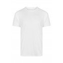 T-shirt polyester DERBY unisexe manches courtes blanc MUKUA
