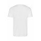 T-shirt polyester DERBY unisexe manches courtes blanc MUKUA
