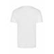 T-shirt polyester DERBY unisexe manches courtes blanc MUKUA