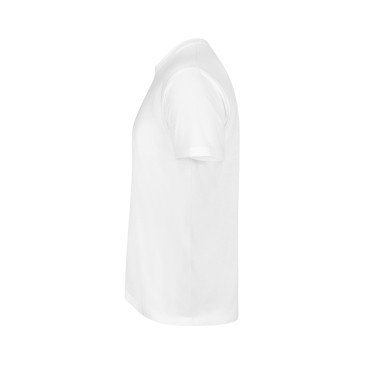 T-shirt polyester DERBY unisexe manches courtes blanc MUKUA