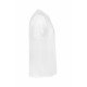 T-shirt polyester DERBY unisexe manches courtes blanc MUKUA