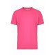 T-shirt polyester DERBY unisexe manches courtes couleur MUKUA
