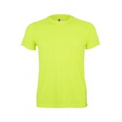 T-shirt polyester TECH unisexe manches courtes MUKUA