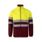 Veste polaire bicolore Haute Visibilité VELILLA