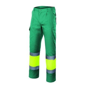 Pantalon doublé bicolore multipoches Haute Visibilité VELILLA 156