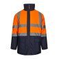 Parka 4 en 1 bicolore Haute Visibilité VELILLA