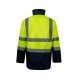 Parka 4 en 1 bicolore Haute Visibilité VELILLA 306003