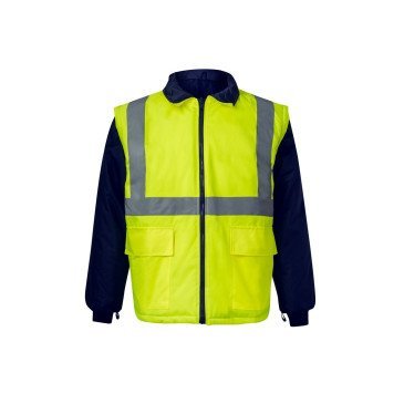 Parka 4 en 1 bicolore Haute Visibilité VELILLA 306003
