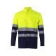 Chemise bicolore manches longues Haute Visibilité VELILLA 144