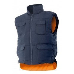 Gilet réversible matelassé Haute Visibilité VELILLA