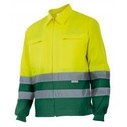 Blouson bicolore Haute Visibilité VELILLA
