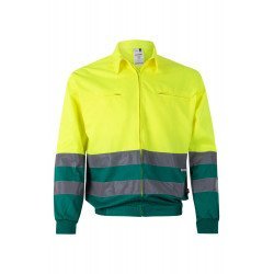 Blouson bicolore Haute Visibilité VELILLA 153