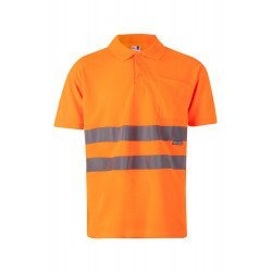Polo manches courtes Haute Visibilité VELILLA 172