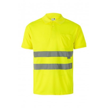 Polo manches courtes Haute Visibilité VELILLA 172