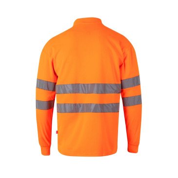 Polo manches longues Haute Visibilité VELILLA 174