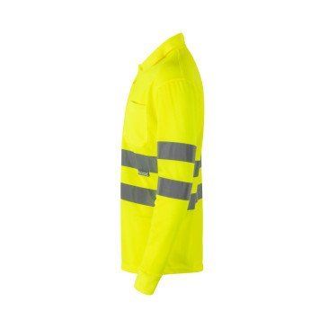 Polo manches longues Haute Visibilité VELILLA 174