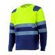 Pull bicolore Haute Visibilité VELILLA 179