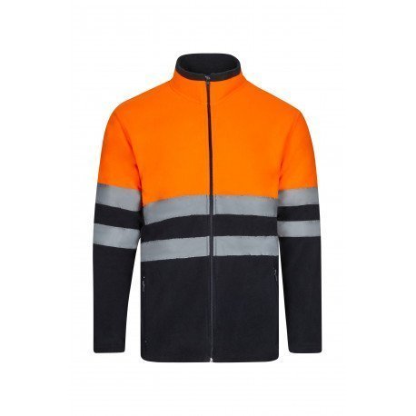 Veste polaire bicolore Haute Visibilité VELILLA Veste polaire bicolore Haute Visibilité VELILLA