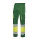 Pantalon 100% coton bicolore multipoches Haute Visibilité VELILLA 303007